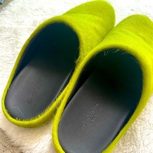 MARNI fluffy mules